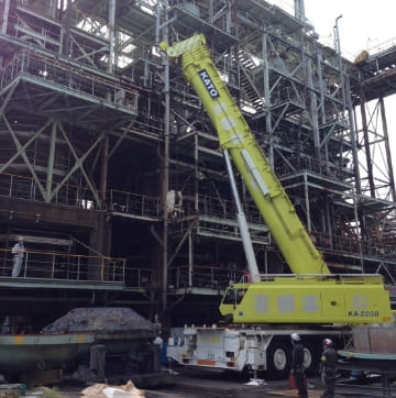 重量据付・搬入工事