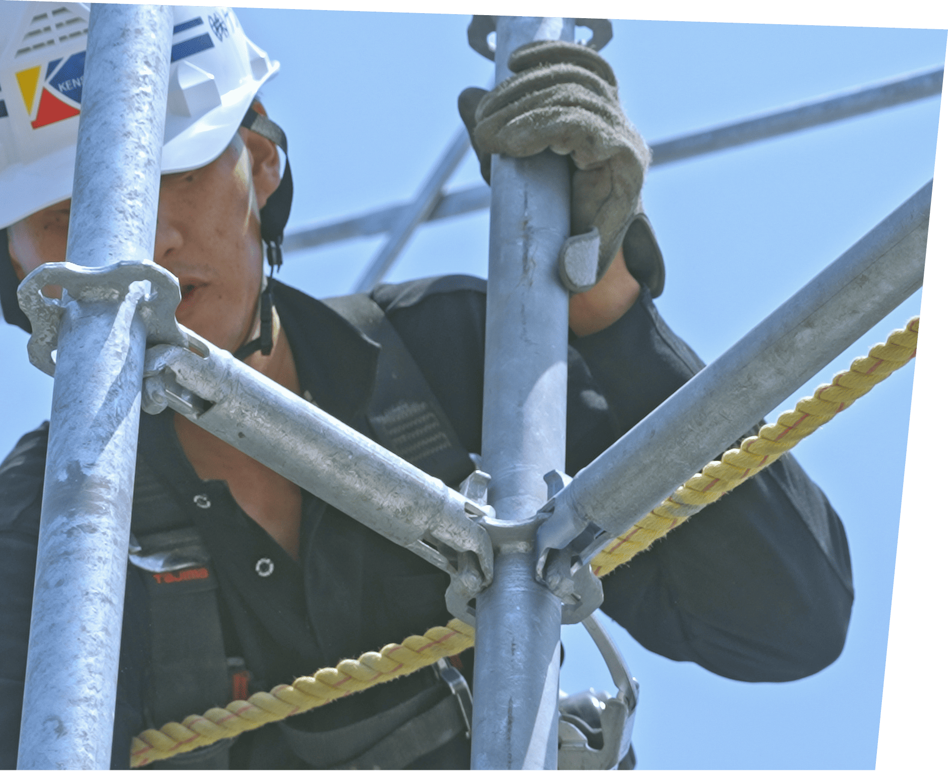 最新のIQ足場にも対応確かな技術と提案力で安全と信頼の足場を架ける