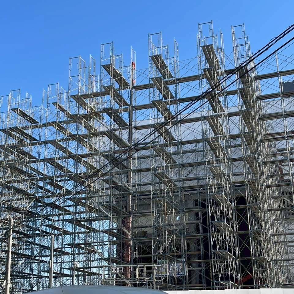 枠組足場：守口解体足場工事